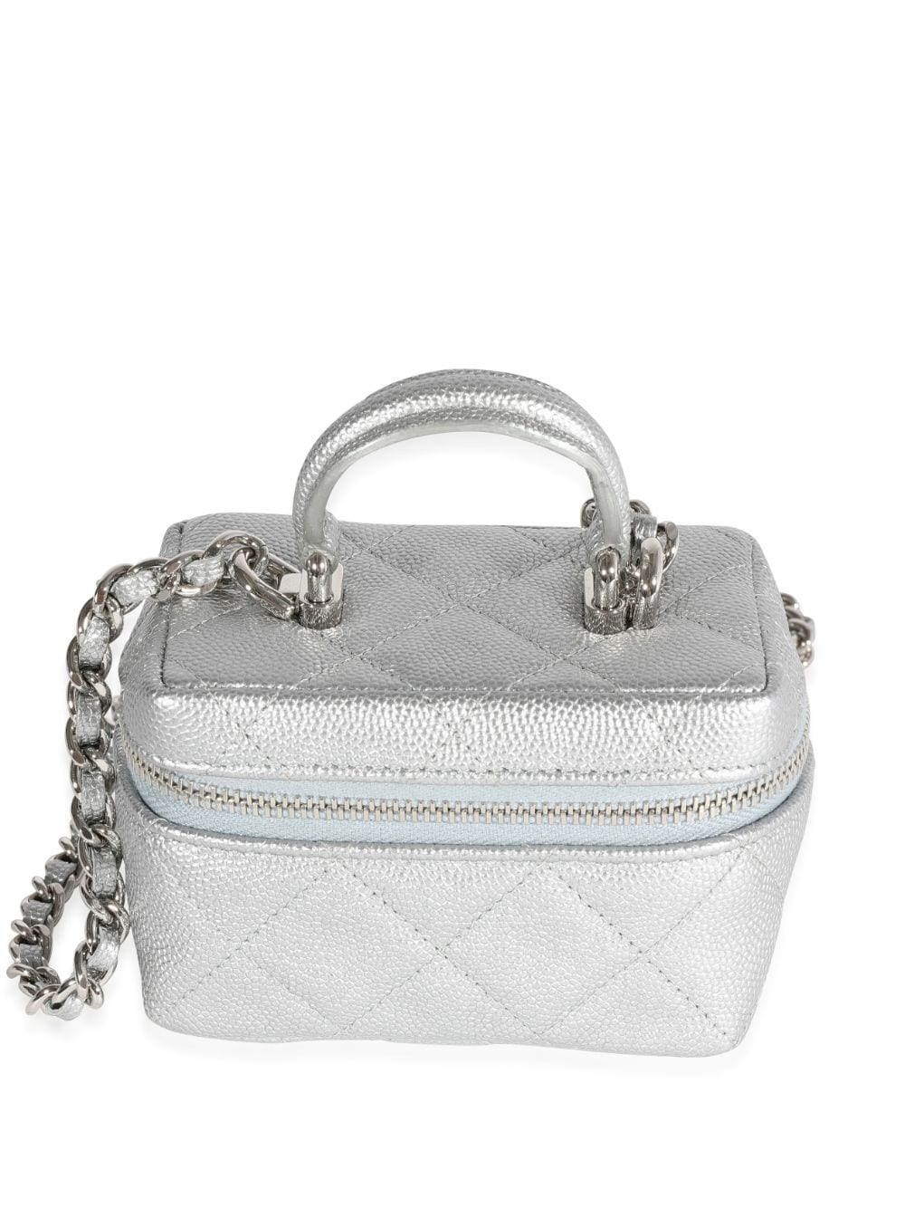 CHANEL Pre-Owned 2022 Diamond Quilted Mini Vanity Bag - Farfetch