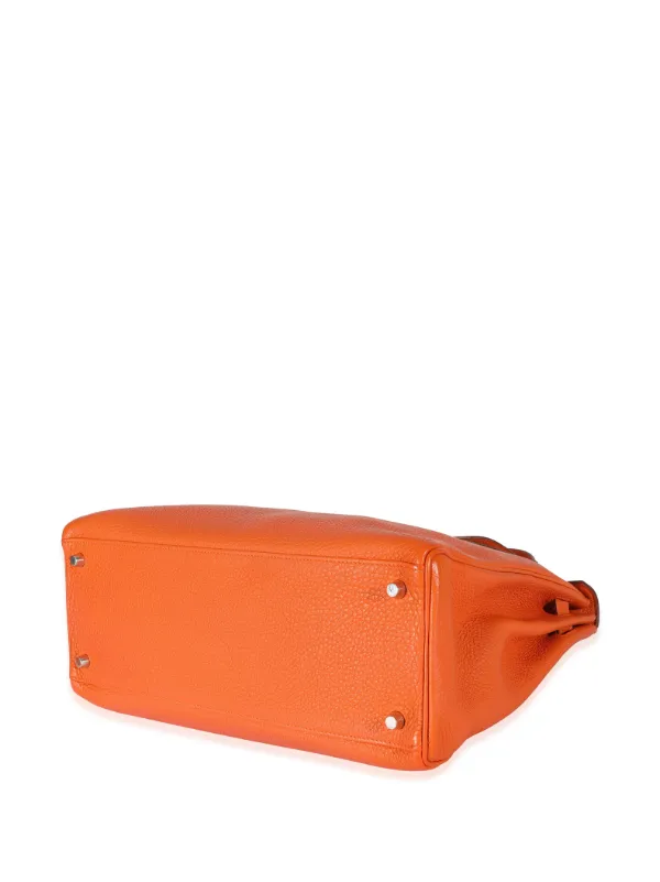 Hermès Pre-Owned ケリー 35 2wayバッグ | オレンジ | FARFETCH JP