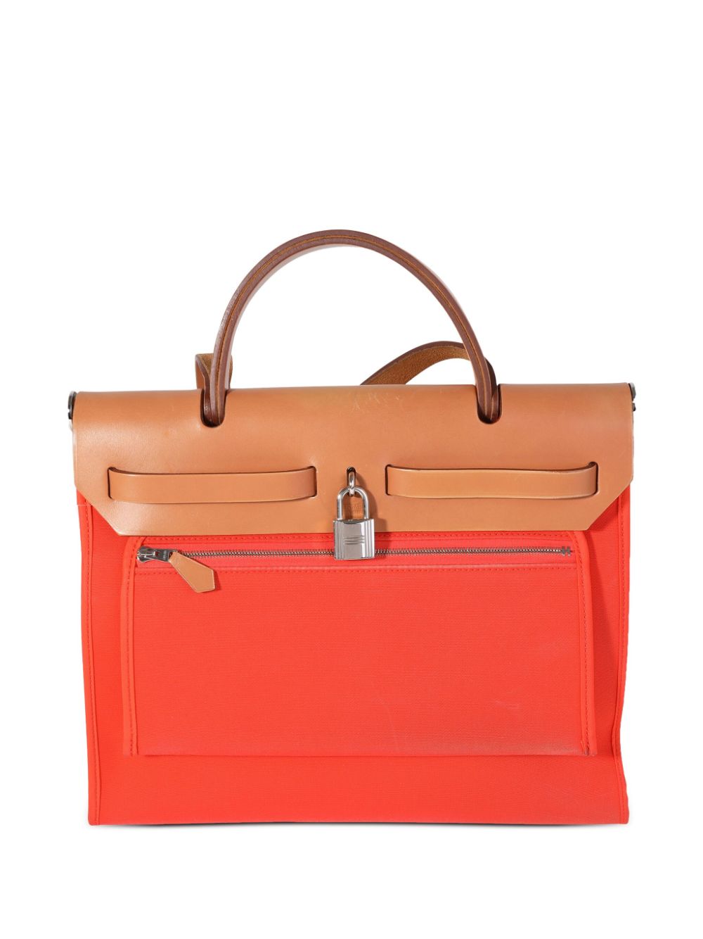 Hermès Pre-owned Herbag 31 tas met rits - Oranje