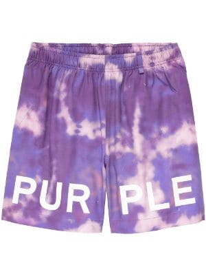 Purple Brand Jacquard Monogram Denim Shorts - Farfetch