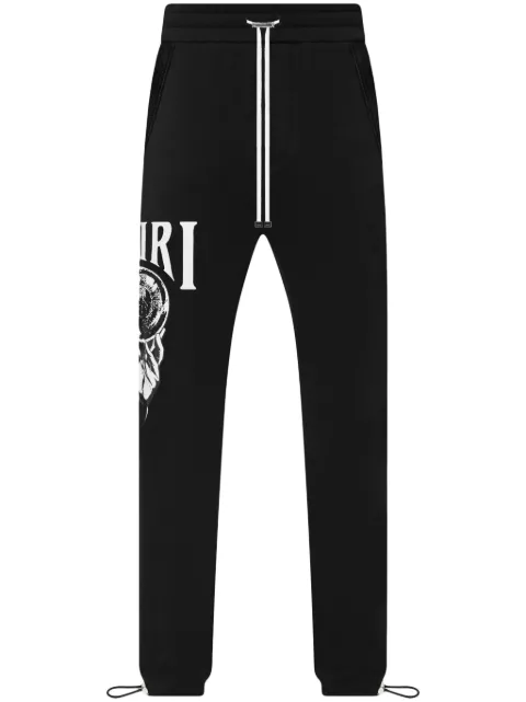 AMIRI graphic-print cotton track pants