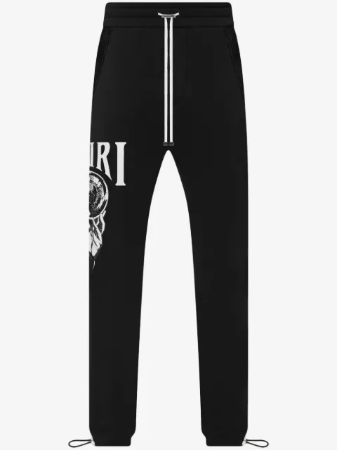 AMIRI graphic-print cotton track pants