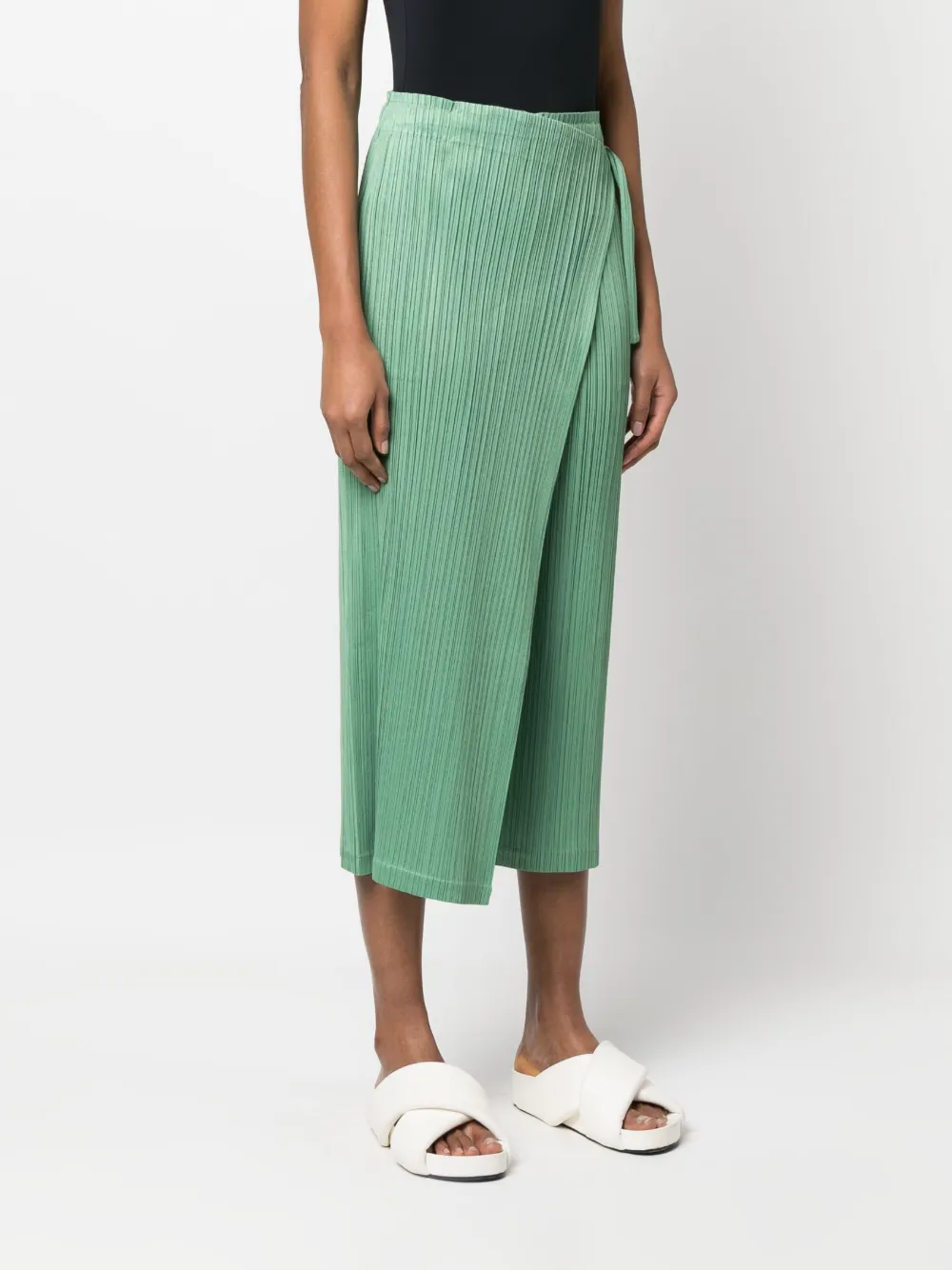 Pleats Please Issey Miyake プリーツ ワイドパンツ - Farfetch