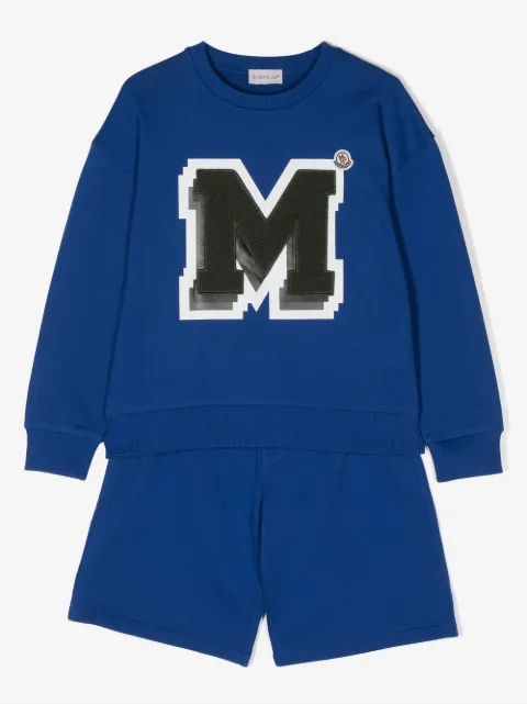 Moncler Enfant long-sleeve cotton set