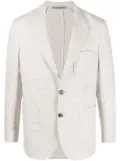 Canali single-breasted blazer - Neutrals