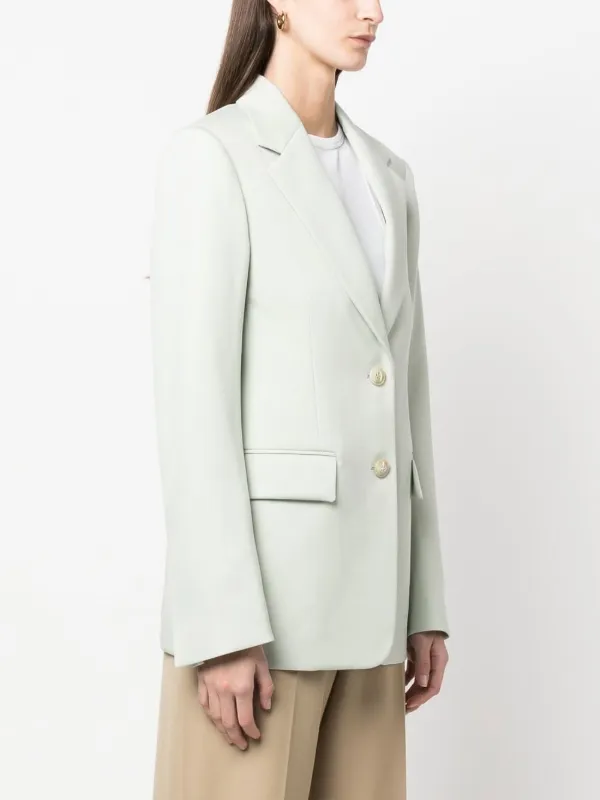 【関税・送料込み】LANVIN BLAZERS SAGE VIRGIN WOOL BLAZER Lanvin Sage virgin wool blazer - Light Green | RWJA00094885401