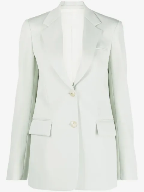 Lanvin single-breasted virgin wool blazer
