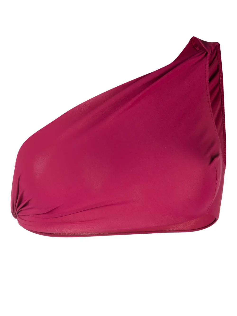 Rick Owens One-shoulder Bikini Top In Pink