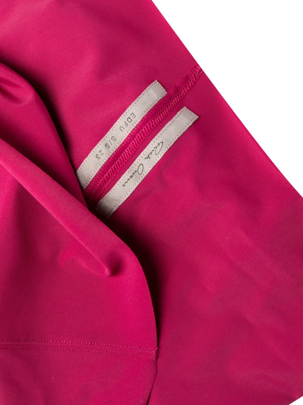 Rick Owens One-shoulder Bikini Top In Pink