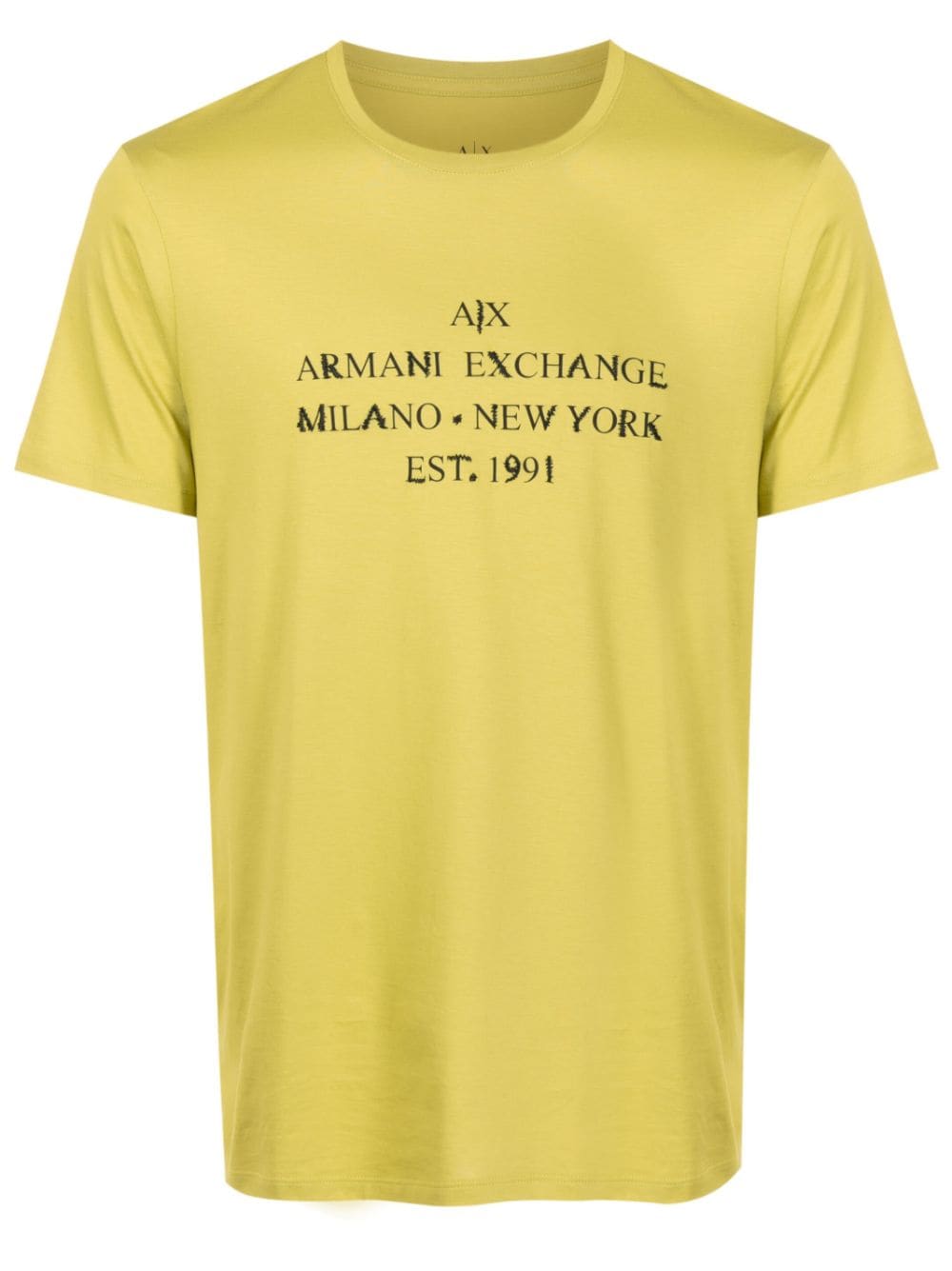 Armani Exchange logo-print Cotton T-shirt - Farfetch