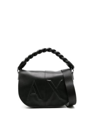 Armani Exchange logo-embossed Crossbody Bag - Farfetch