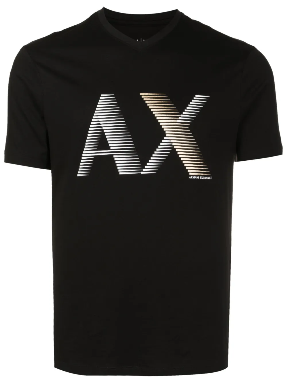 Armani Exchange logo-print cotton T-shirt