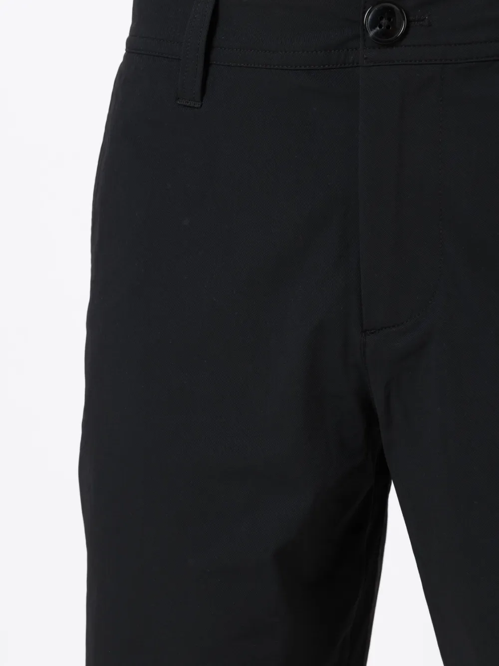 Armani Exchange Shorts met logoplakkaat Zwart