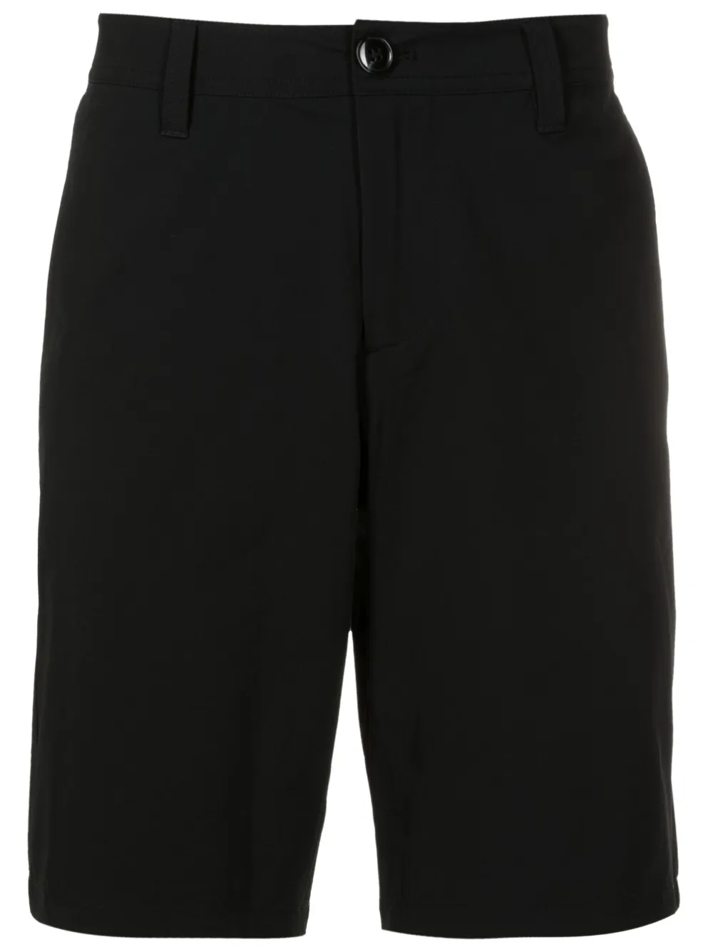 Armani Exchange Bermuda con placca logo - Nero