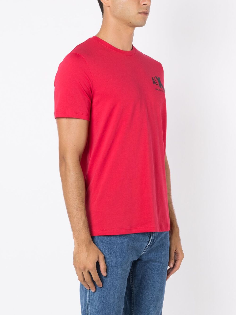 Armani Exchange logo-print Cotton T-shirt - Farfetch