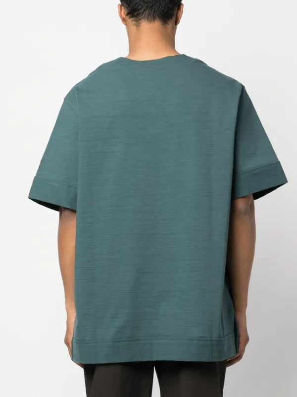 Jil Sander Vネック Tシャツ | ブルー | FARFETCH JP