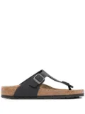 Birkenstock buckle-detail flip flop sandals - Black