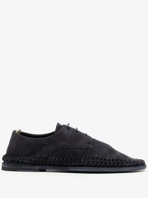 Officine Creative lace-up suede derby shoes