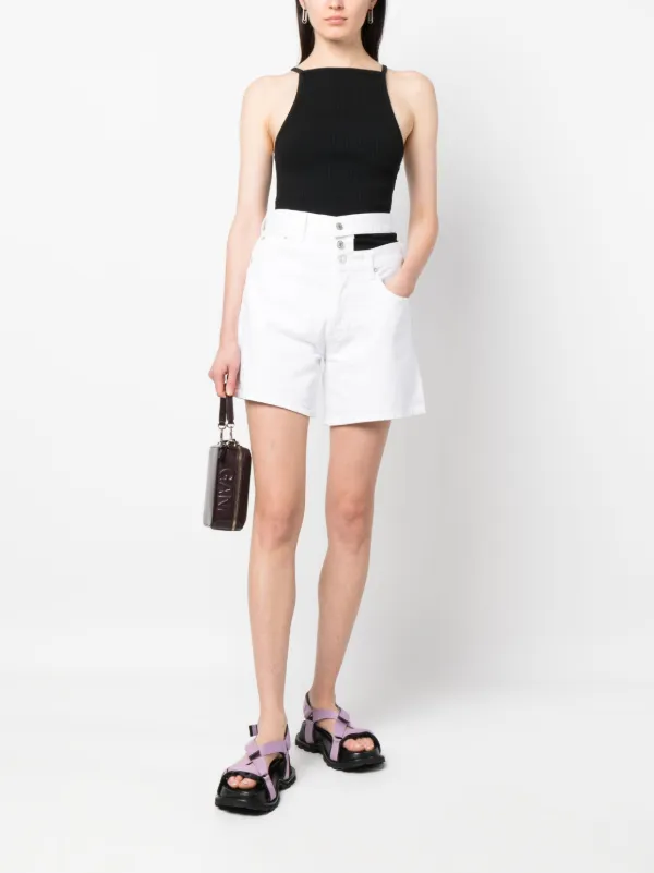 LEMAIRE square-neck spaghetti-strap Tank Top - Farfetch