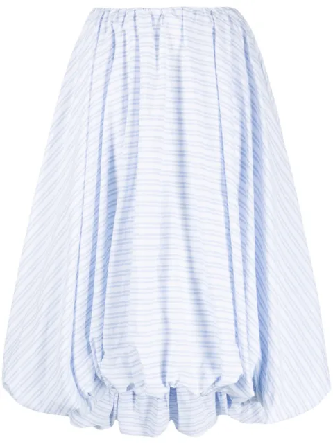 STAUD Mariposa puffball skirt