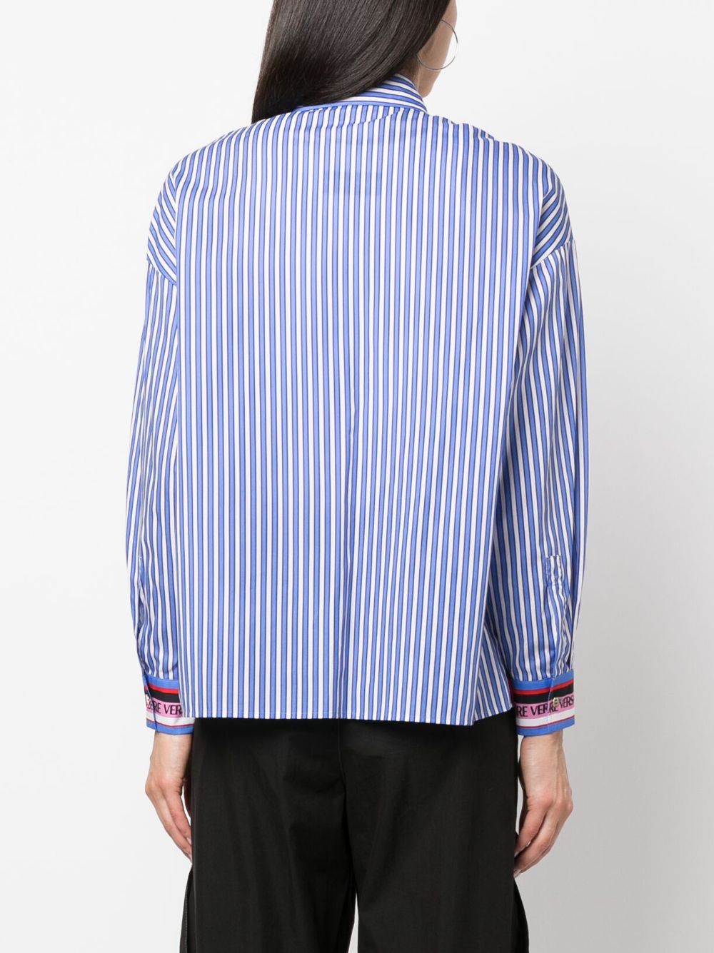 Versace Jeans Couture logo-print Cotton Shirt - Farfetch