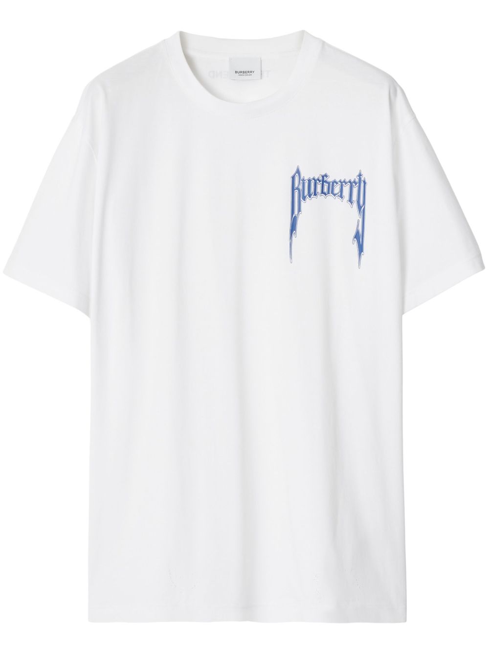 Cheap Burberry logo print cotton T-shirt Women