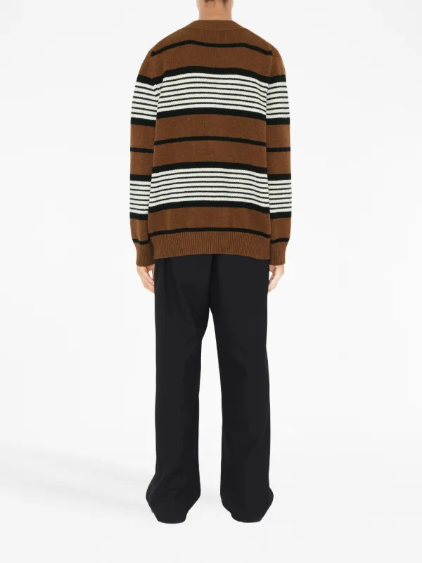 Burberry striped clearance sweater