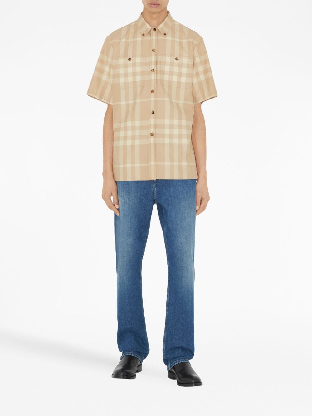 Burberry check-pattern Cotton Shirt - Farfetch