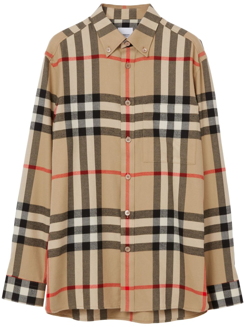 Burberry Vintage Check Cotton Flannel Shirt - Farfetch