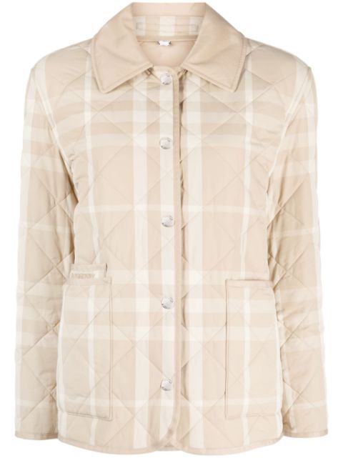 Burberry diamond quilted barn jacket Women