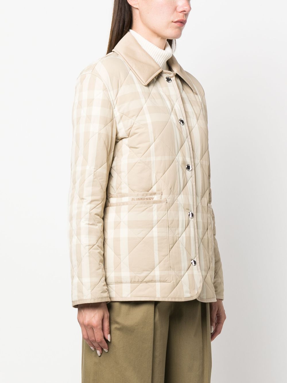 Burberry diamond quilted barn jacket Women