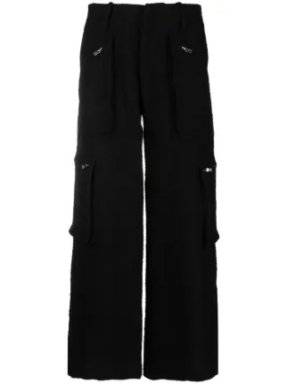 AMIRI ワイド カーゴパンツ | ブラック | FARFETCH JP