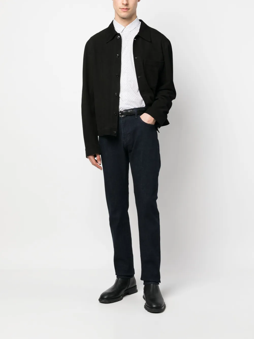 Armani Exchange Straight jeans - Blauw