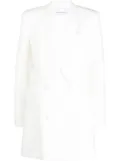 Prabal Gurung double-breasted fitted blazer - White