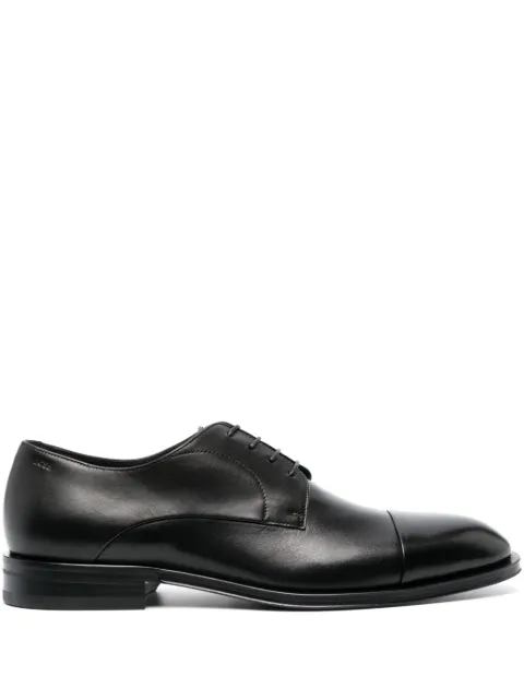 BOSS Sapato derby de couro