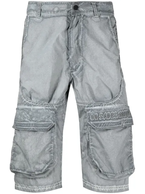 44 LABEL GROUP shorts cargo con logo bordado
