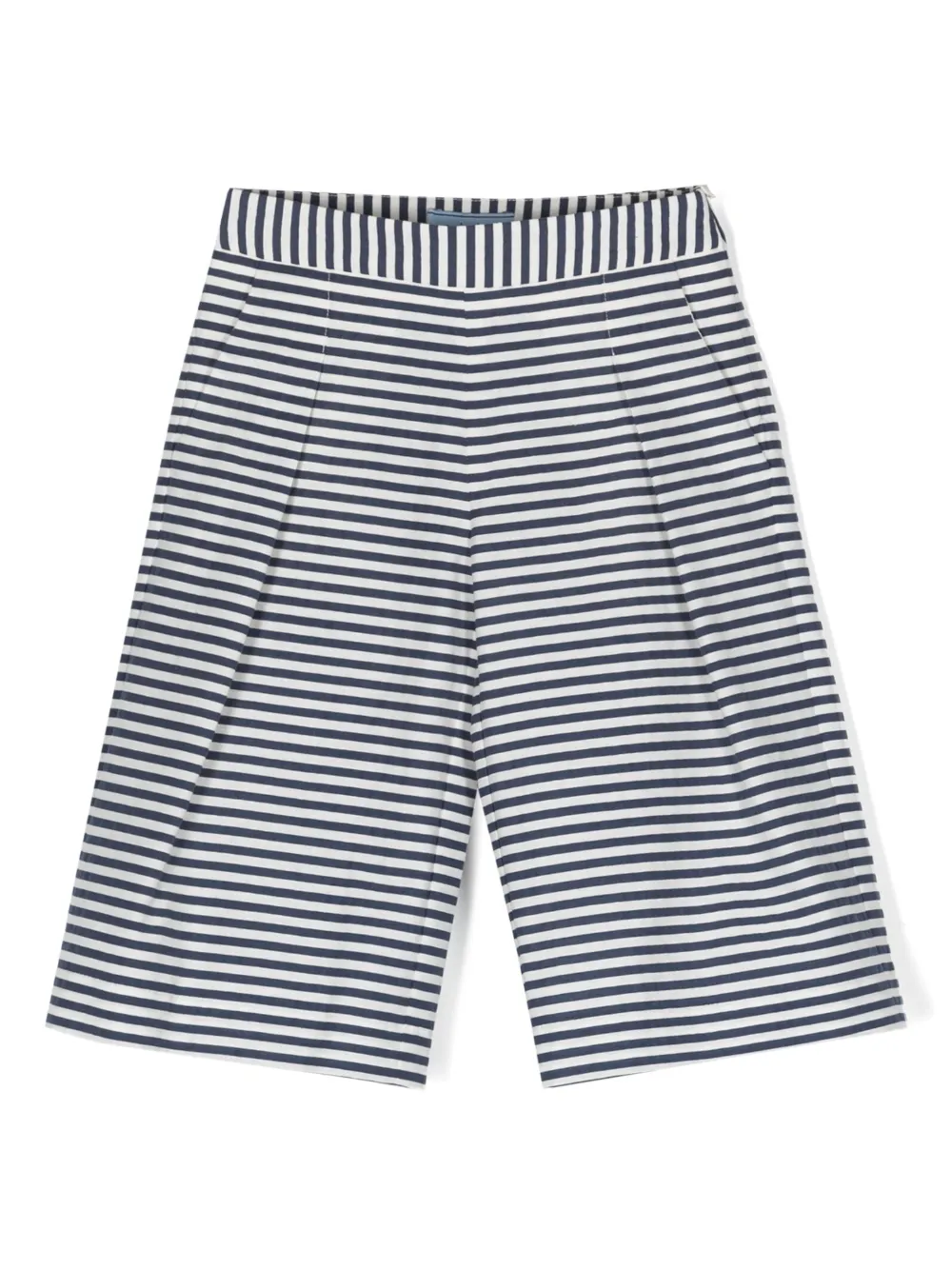 Mi Mi Sol Kids' Striped Casual Trousers In Blue