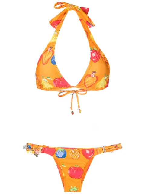 Amir Slama fruit-print two-piece set