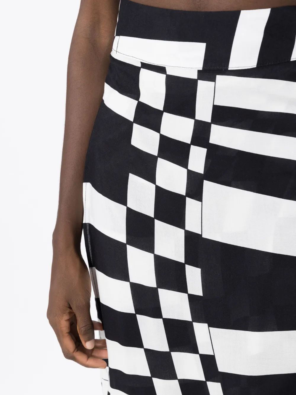 Amir Slama Midirock Mit Print In Black