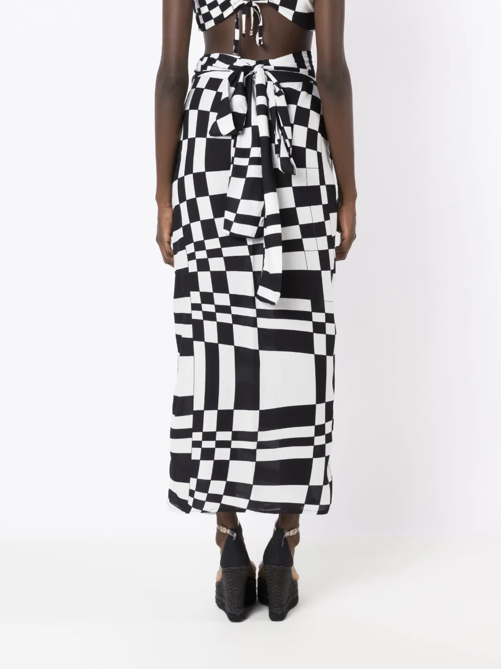 Amir Slama Midirock Mit Print In Black