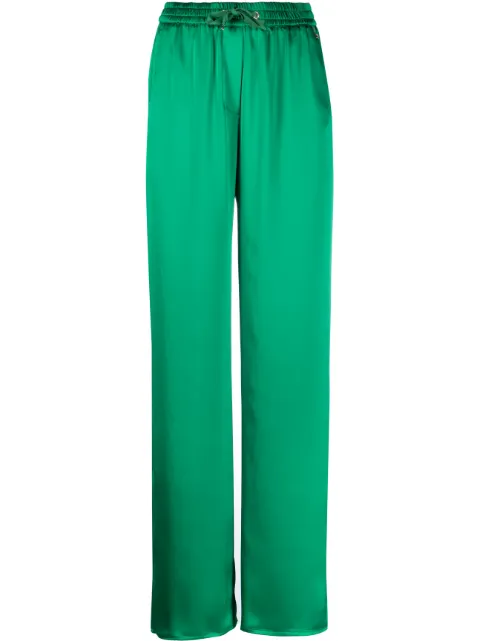 Herno drawstring-waist straight-leg trousers