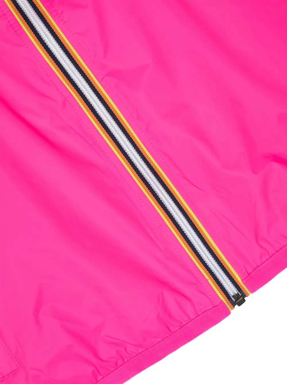 Shop K-way P. Le Vrai 3.0 Claude Waterproof Hooded Jacket In Pink