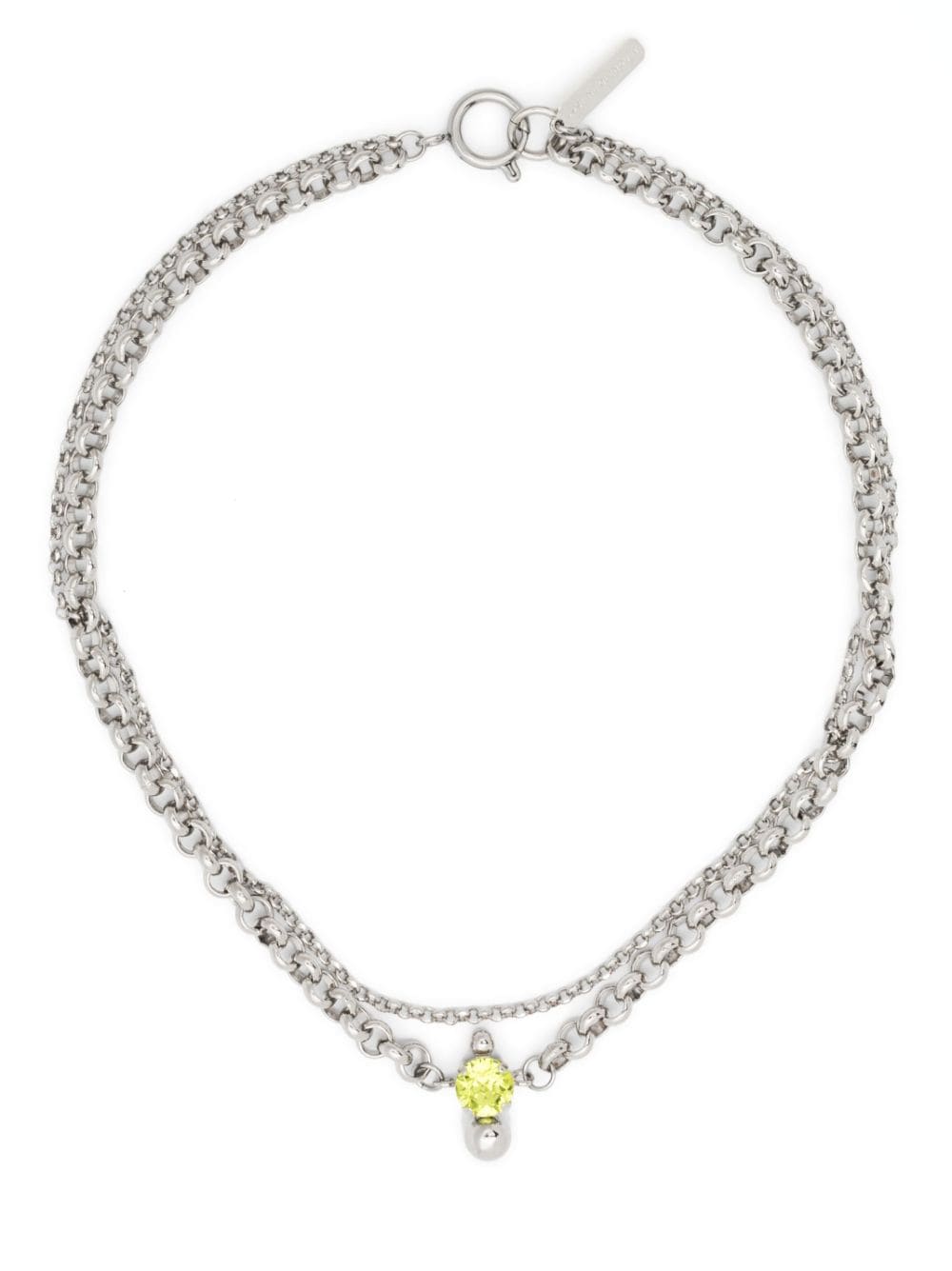 JUSTINE CLENQUET JOSH CRYSTAL-EMBELLISHED NECKLACE