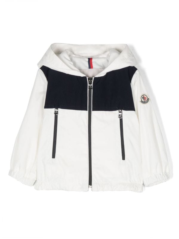 Moncler logo-badge Hooded Jacket - Farfetch