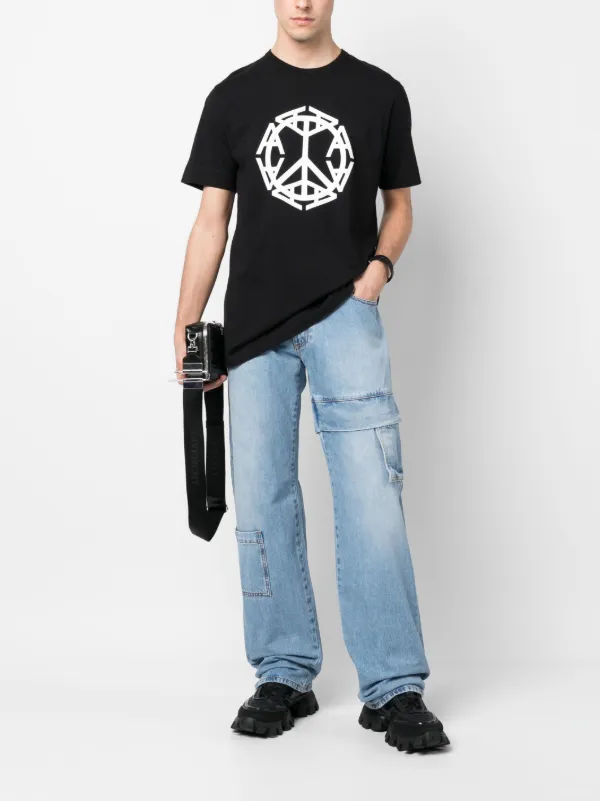 1017 ALYX 9SM グラフィック Tシャツ | ブラック | FARFETCH JP