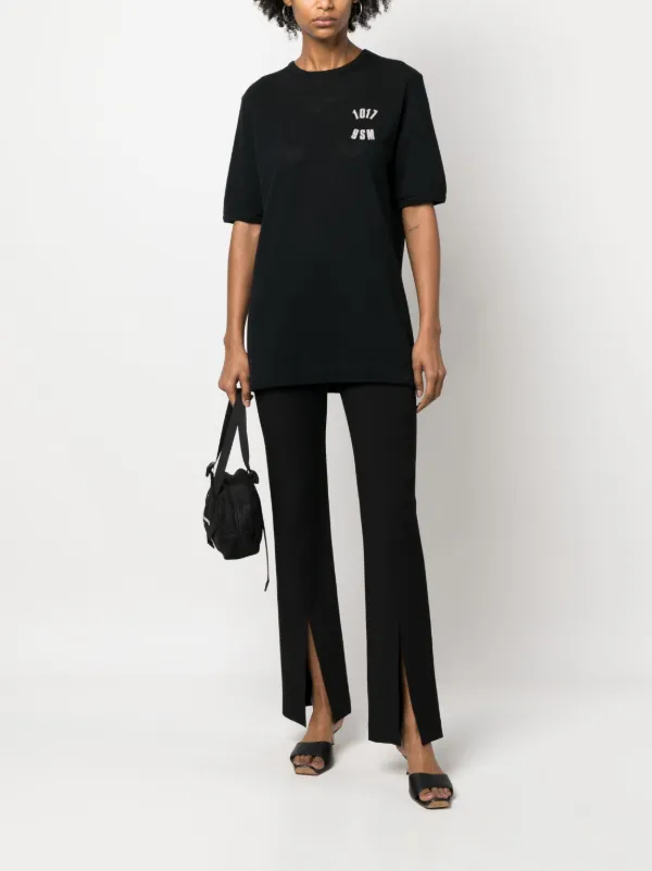 1017 ALYX 9SM logo-print Cotton T-shirt | Black | FARFETCH