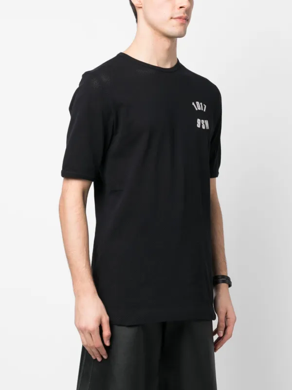 1017 ALYX 9SM logo-print Cotton T-shirt | Black | FARFETCH