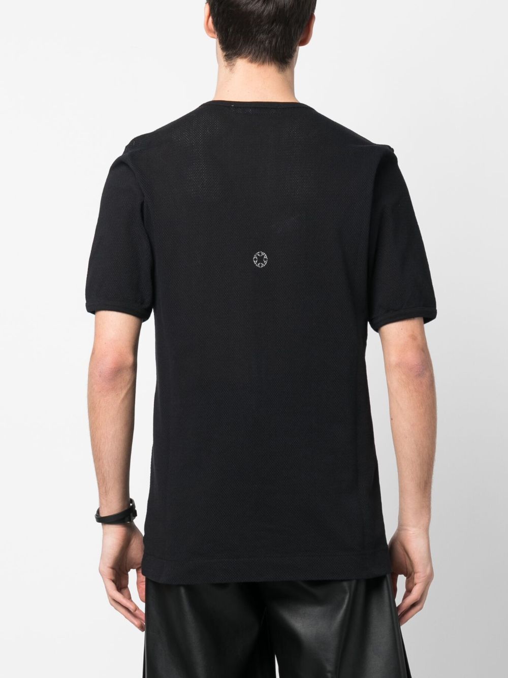 Shop Alyx Logo-print Cotton T-shirt In Schwarz