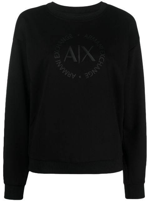 Armani Exchange Moletom com estampa de logo