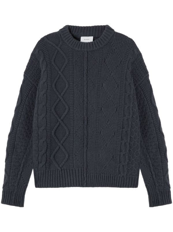 Axel Arigato Noble cable knit Sweater Farfetch